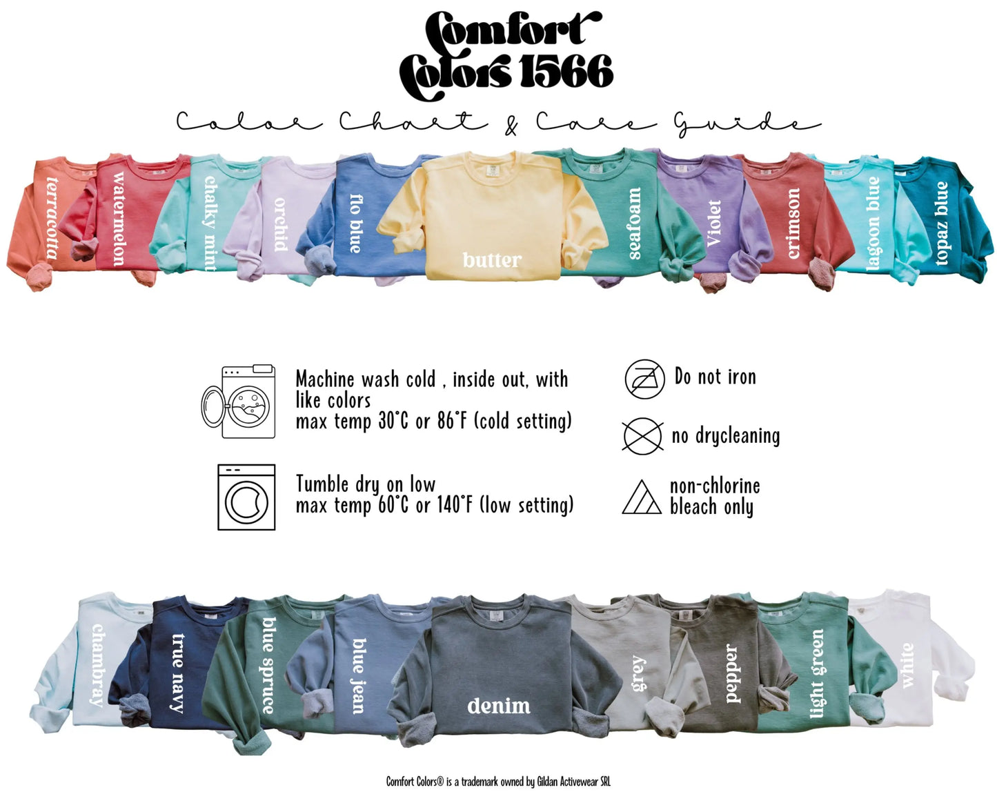 Romans Comfort Colors® Sweatshirt Romans116 Christian Apparel