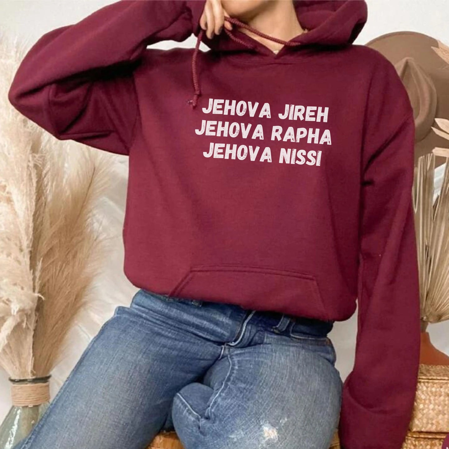 "Jehova" Hoodie Romans116 Christian Apparel