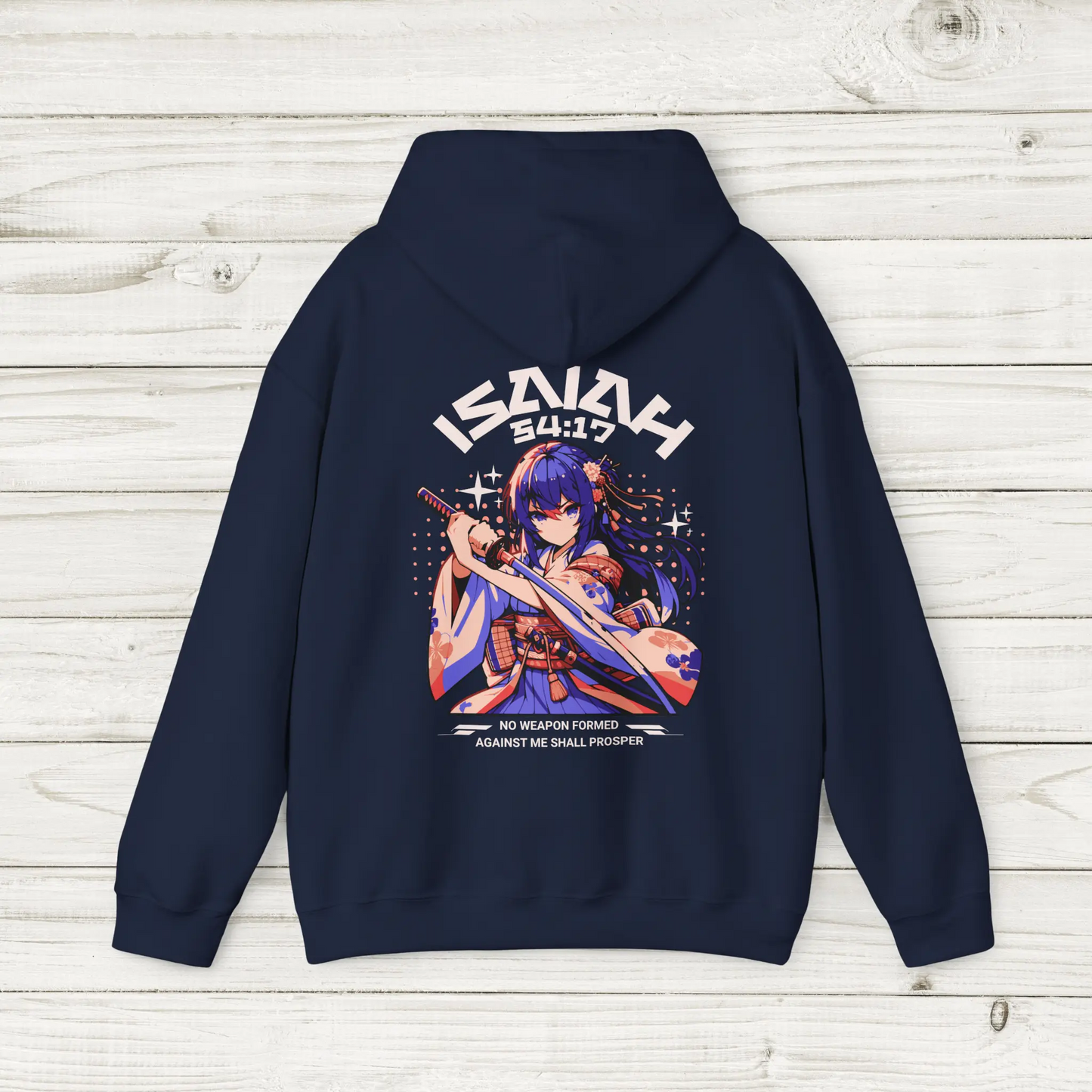 "Isaiah 54" Hoodie Romans116 Christian Apparel