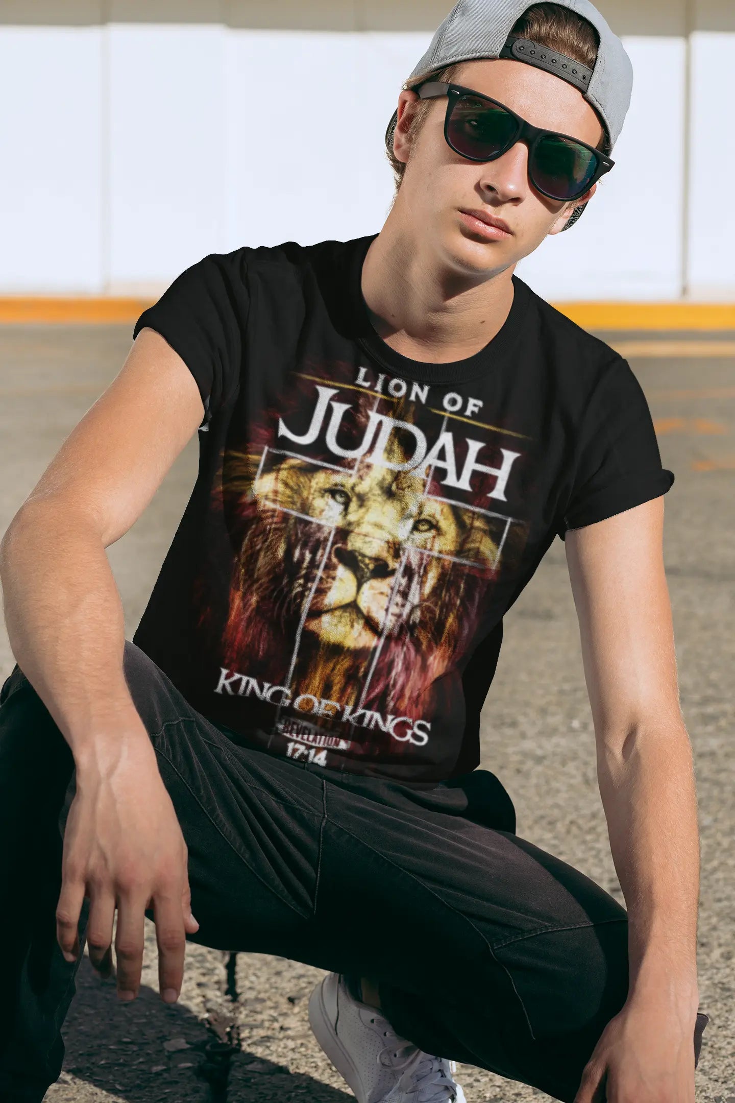 Lion of Judah All Over Print Romans116 Christian Apparel
