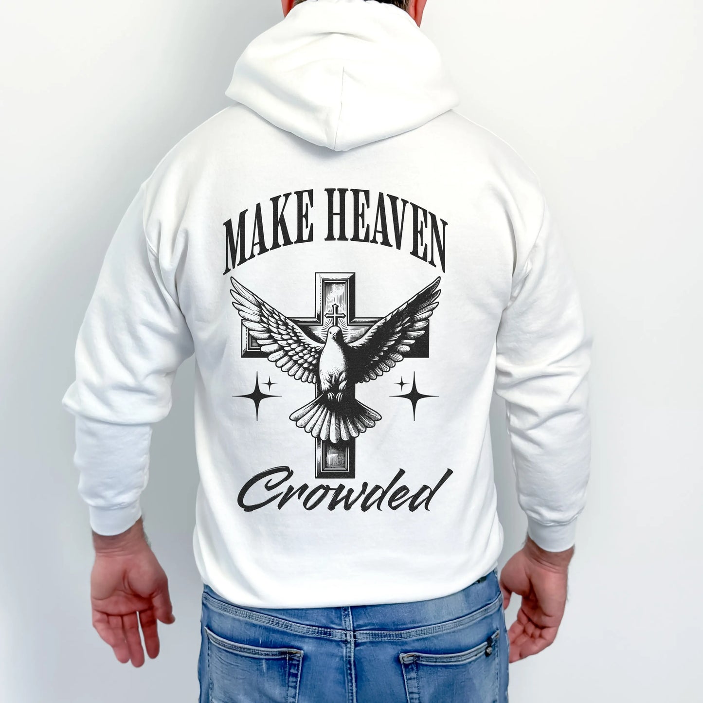 "Make Heaven Crowded" Hoodie Romans116 Christian Apparel