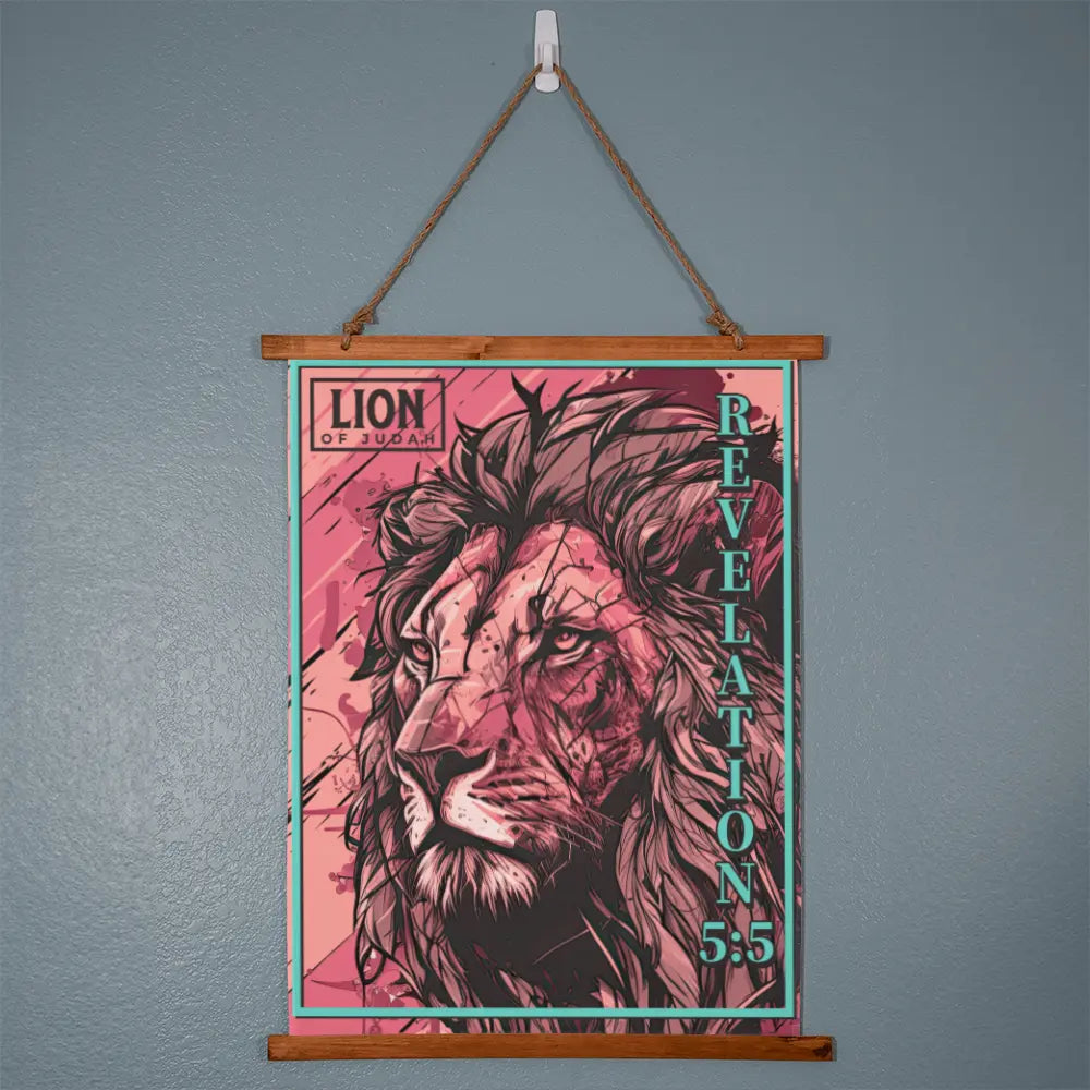 Lion of Judah Wall Tapestry ShineOn Fulfillment