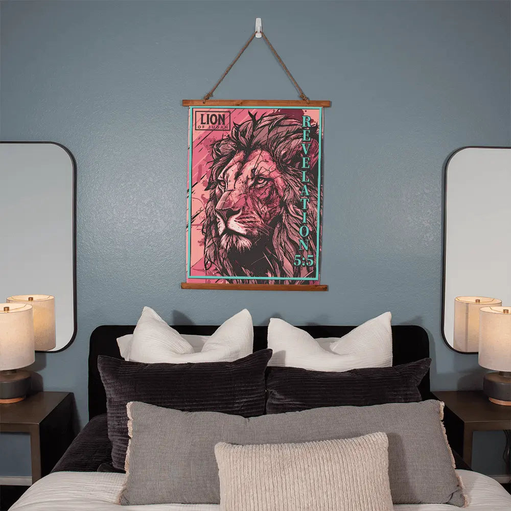 Lion of Judah Wall Tapestry ShineOn Fulfillment