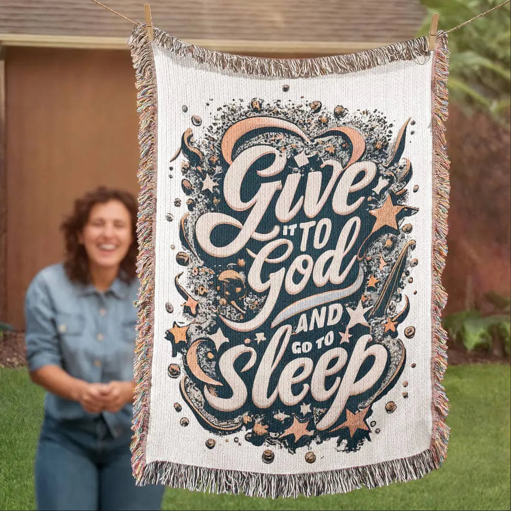 Give it to God blanket ShineOn Fulfillment