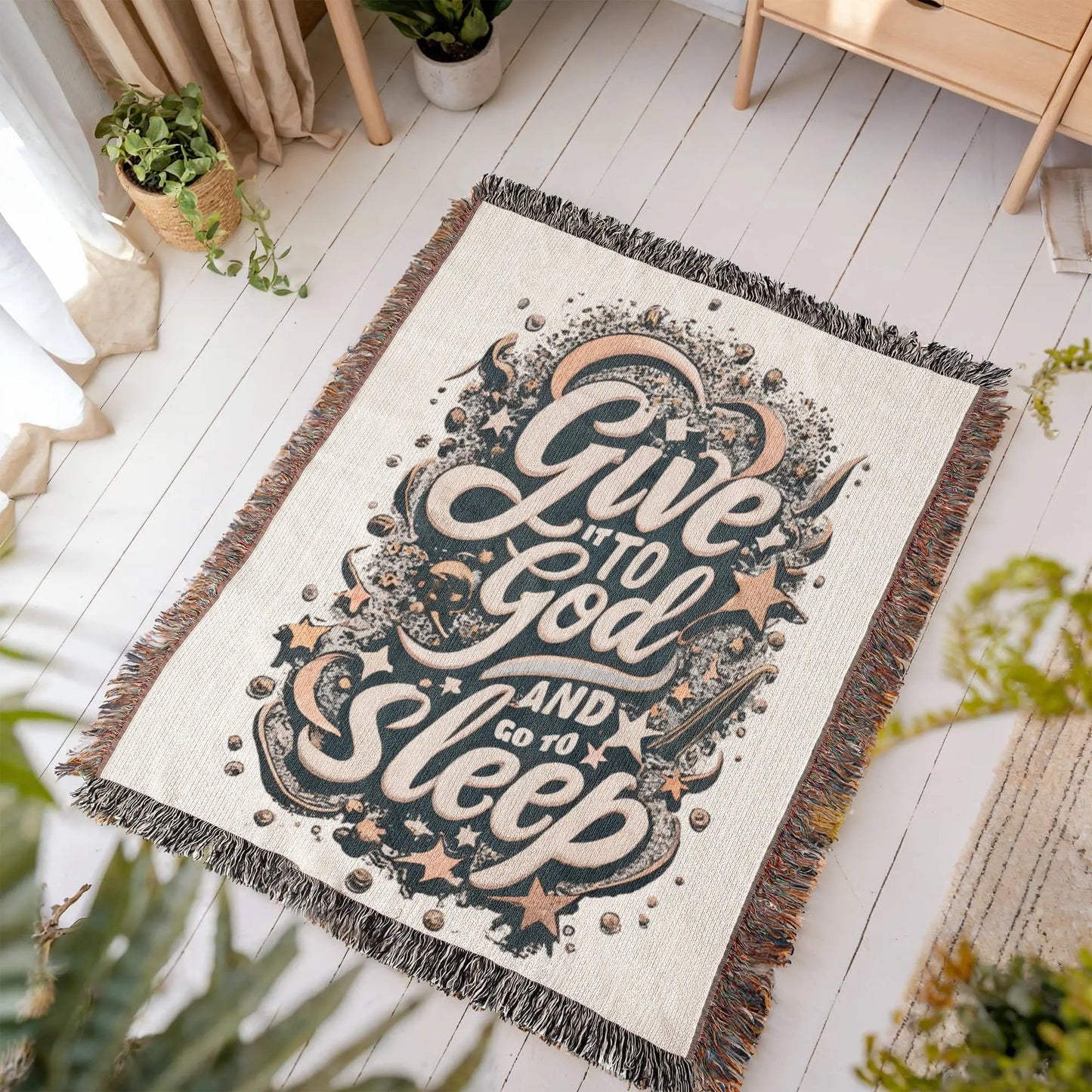 Give it to God blanket ShineOn Fulfillment