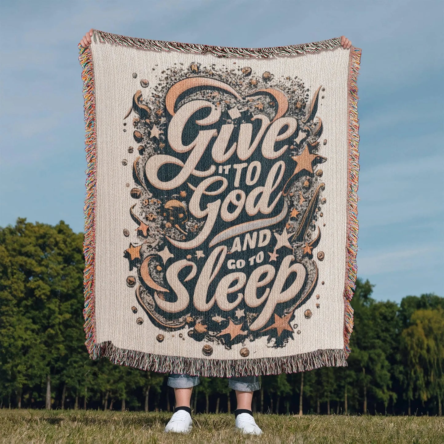Give it to God blanket ShineOn Fulfillment