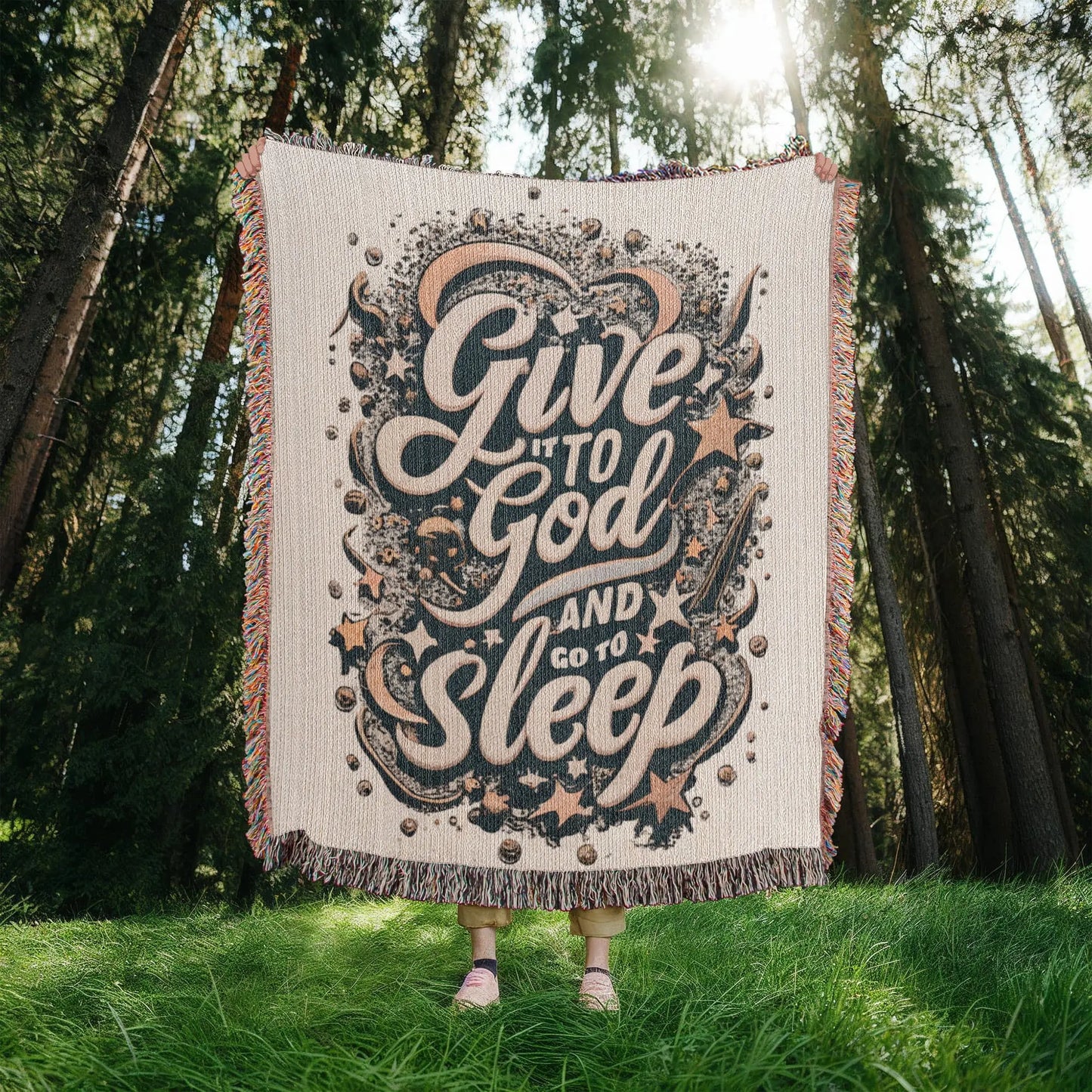 Give it to God blanket ShineOn Fulfillment