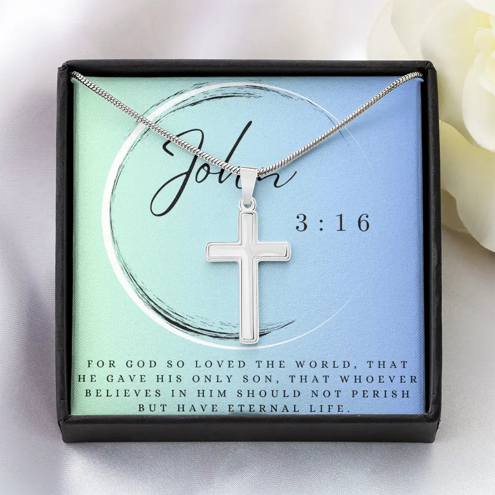 The Artisan Cross – Handcrafted Faith Necklace ShineOn Fulfillment