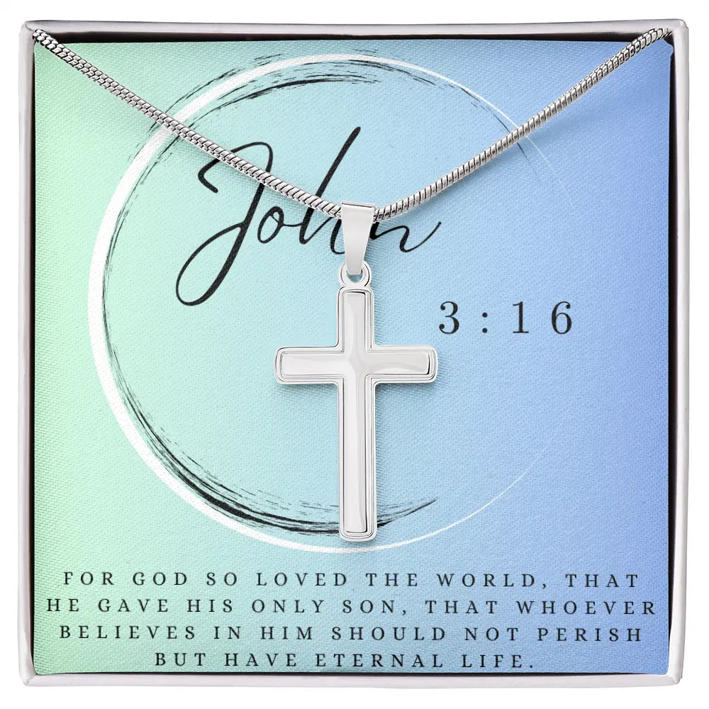 The Artisan Cross – Handcrafted Faith Necklace ShineOn Fulfillment