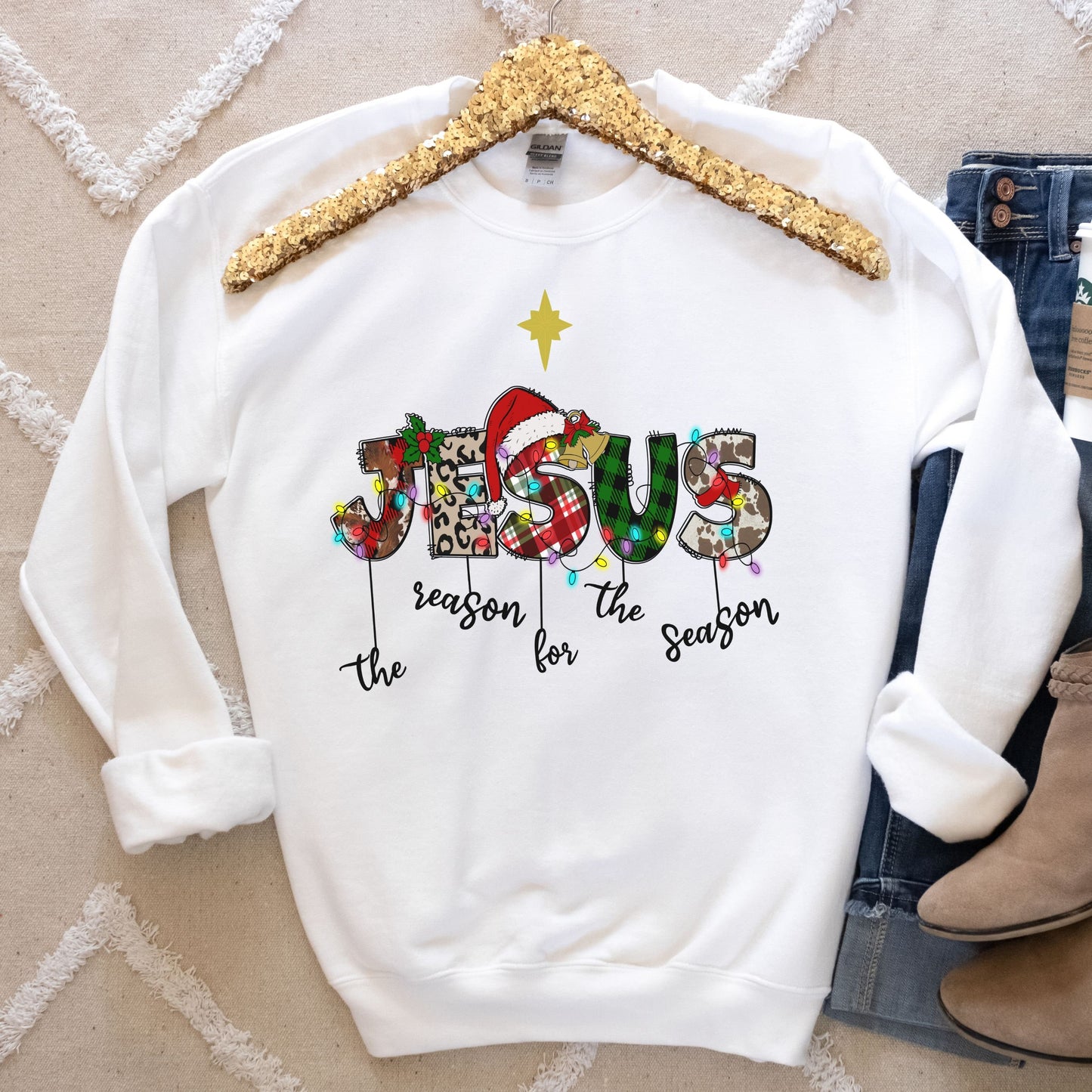 Christian Christmas Sweatshirt, Jesus Christmas, Jesus birth, Jesus is the reason, true story shirt, Jesus sweatshirt, Christmas Jesus Shirt