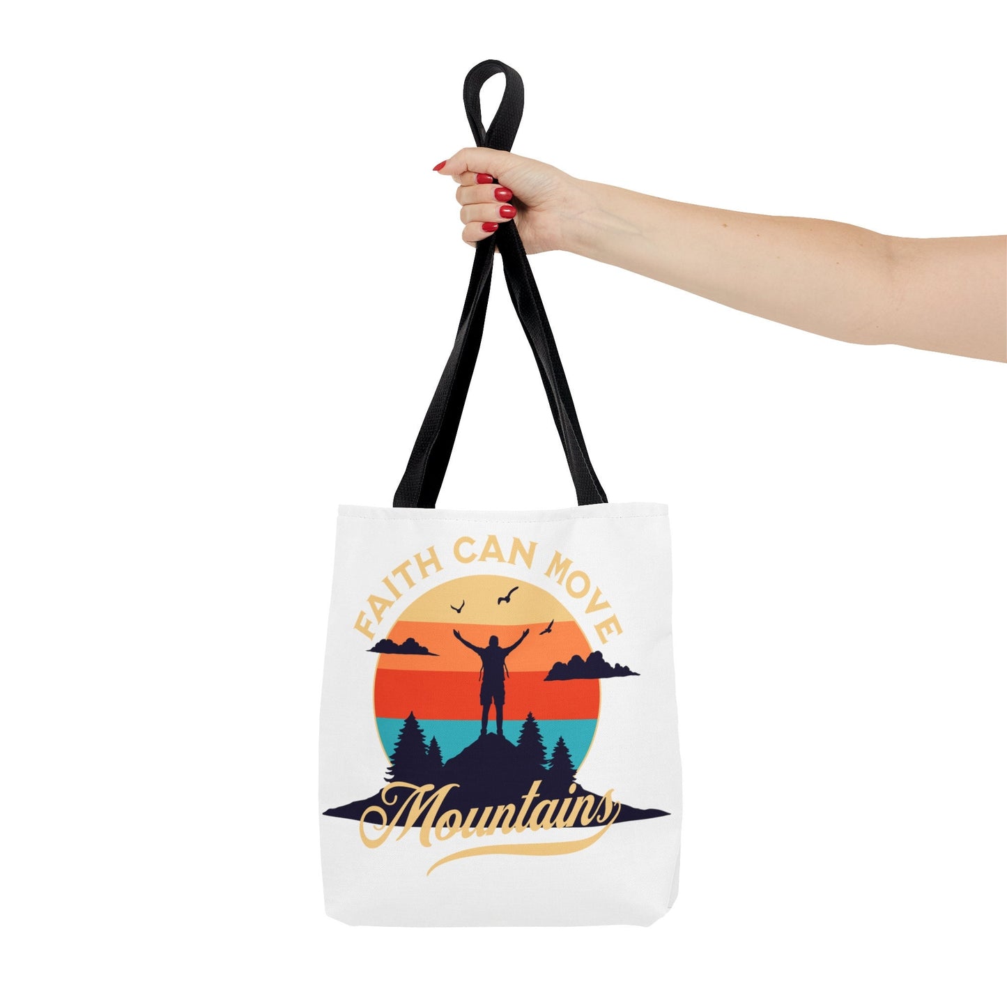 Faith Tote Bag, Christian Tote Bag, Religious Gift, Scripture Gift, bible verse tote bag, Christian Girl Gift, Church Gift, christian tote