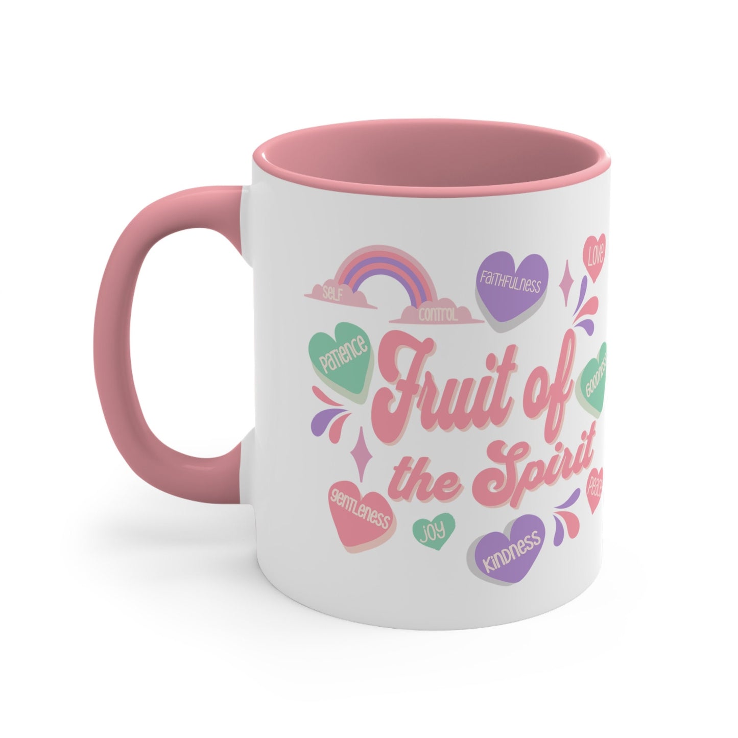Christian coffee Mug, Bible Verse Mug , Religious Gifts, Scriptual Coffee Mugs, Galatians 5 22, Christian Gifts for Her, Bible study gift