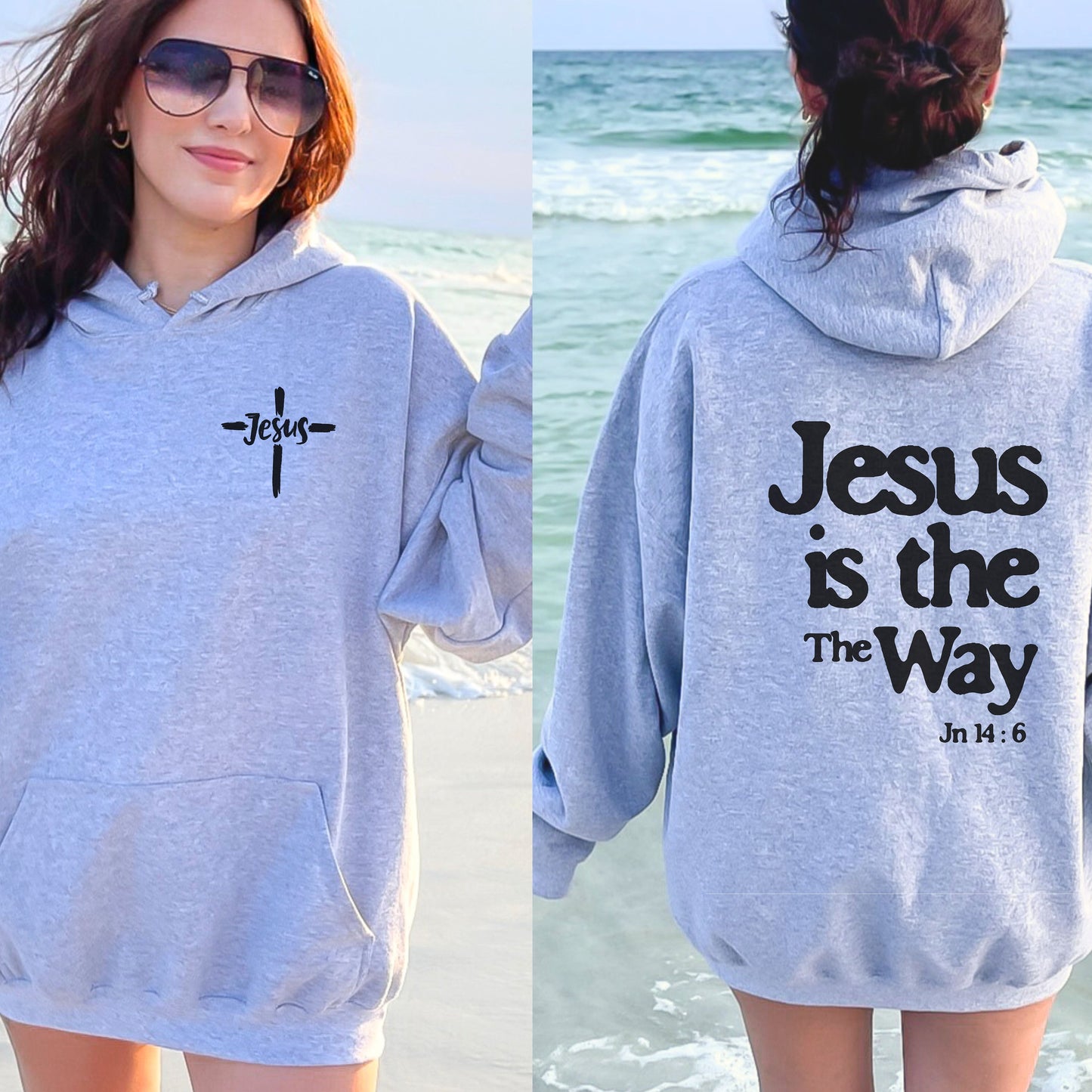 Jesus Hoodie, Church hoodie, Religious Hoodie, Christian hoodie, trendy christian sweatshirt, Boho christian sweatshirt, Christian crewneck