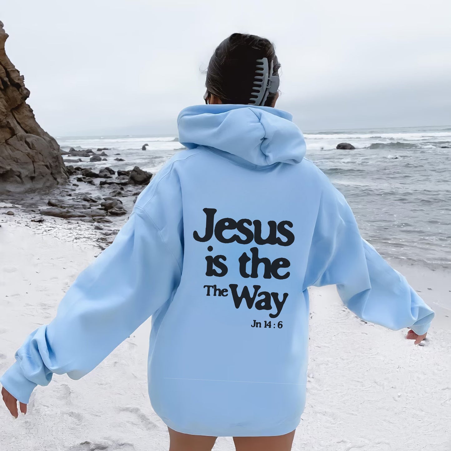 Jesus Hoodie, Church hoodie, Religious Hoodie, Christian hoodie, trendy christian sweatshirt, Boho christian sweatshirt, Christian crewneck