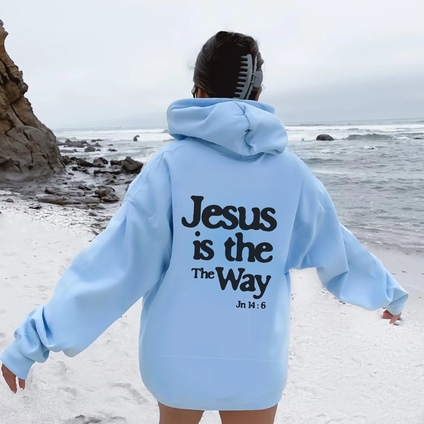 Jesus Hoodie, Church hoodie, Religious Hoodie, Christian hoodie, trendy christian sweatshirt, Boho christian sweatshirt, Christian crewneck