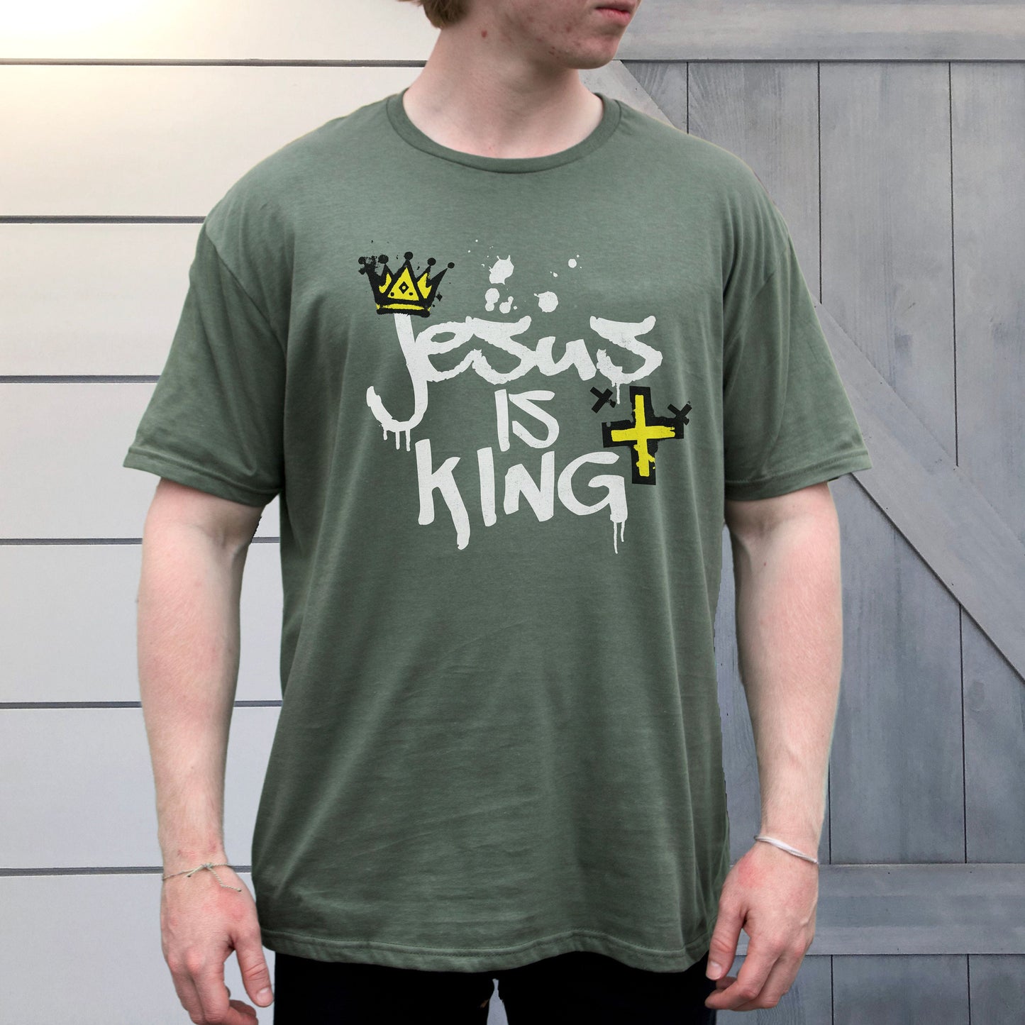 Jesus is King, Christian Shirts for Men, christian apparel, Mens Christian Shirt, Christian Tshirt Men, christian guy gifts, Christian merch