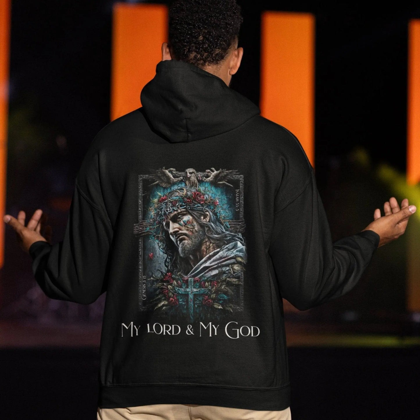 Jesus Hoodie, Mens Christian hoodie, Bible Verse Sweater, Religious Hoodie, christian streetwear, christian hoodie, Christian Sweatshirt