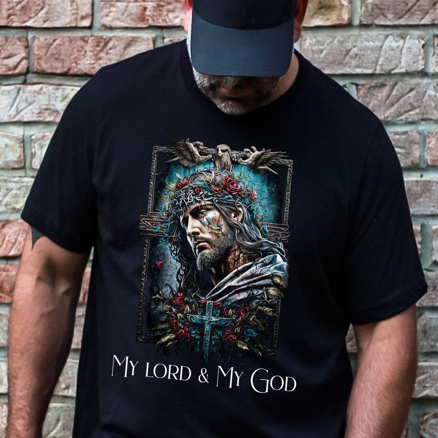 Mens Christian Shirts, Christian TShirts, Bible Verse Shirt, Christian Shirts for Men, Christian Gifts, Church apparel, catholic gift