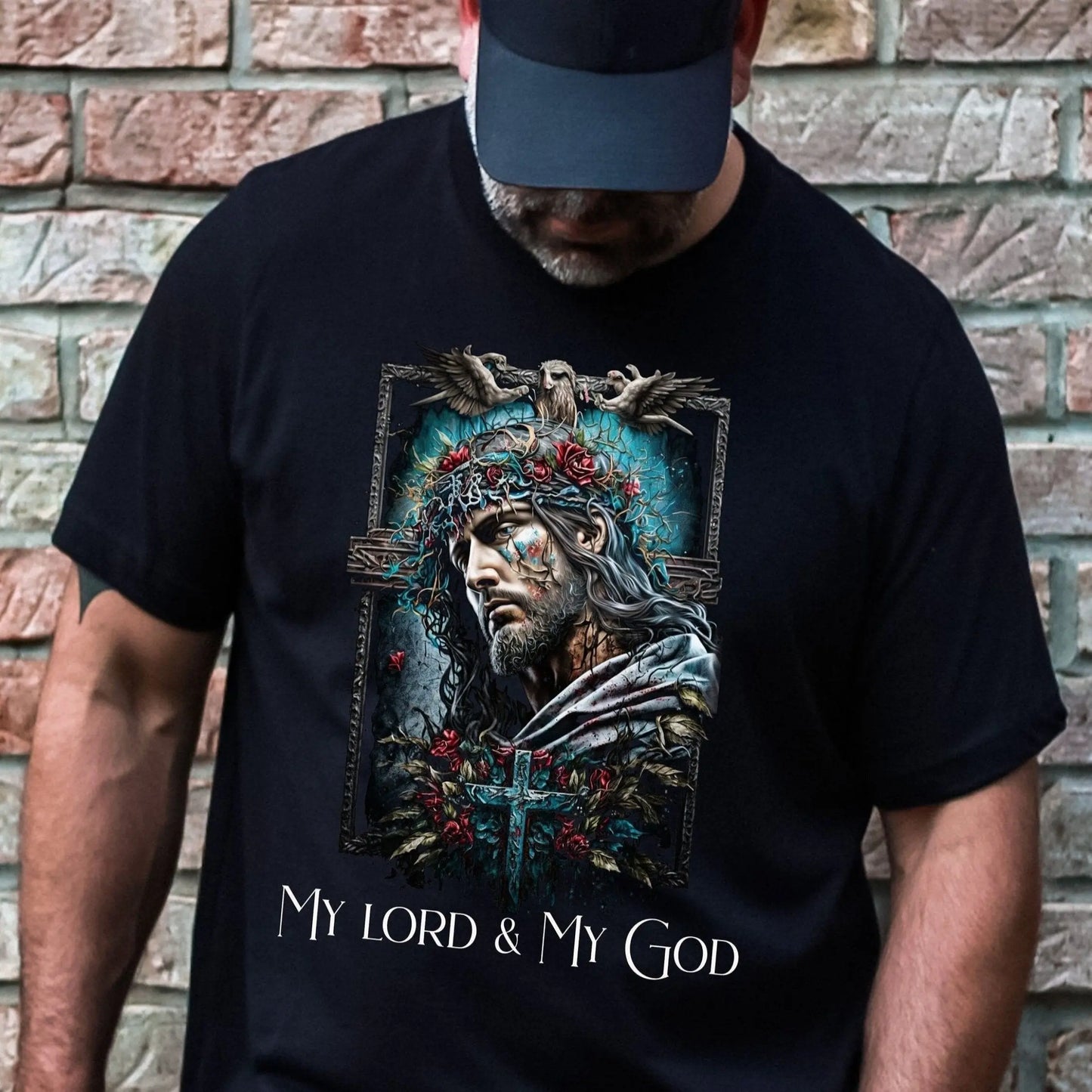 Mens Christian Shirts, Christian TShirts, Bible Verse Shirt, Christian Shirts for Men, Christian Gifts, Church apparel, catholic gift