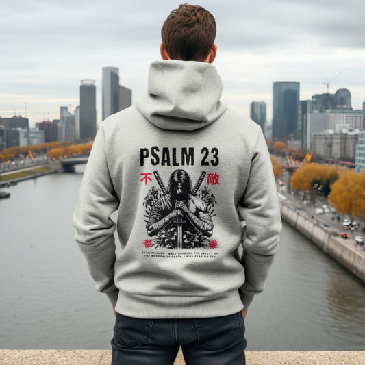 Psalm 23 Hoodie, Men's Christian Hoodie, Bible Verse Hoodie, Christian Merch, Christian Streetwear, Jesus Hoodie, Christian Sweatshirt