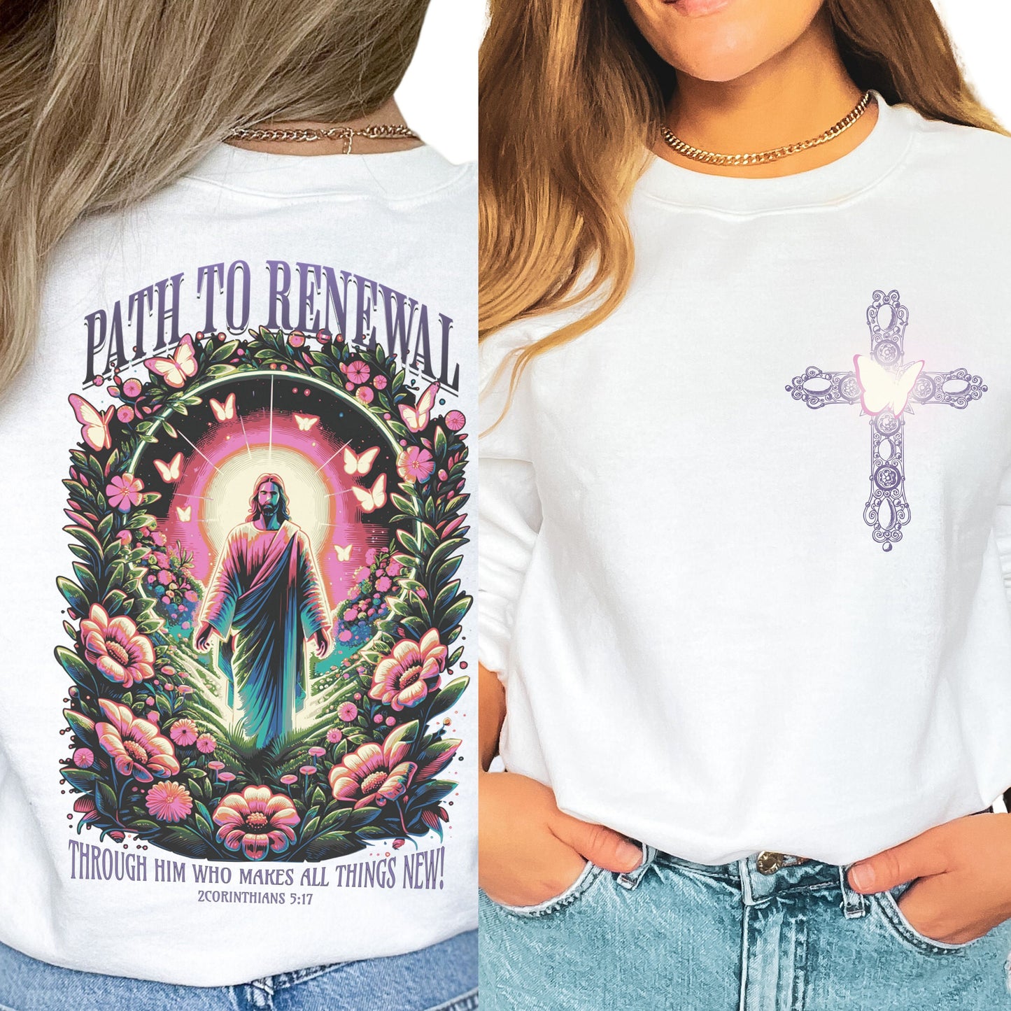 Jesus Crewneck Sweatshirt, Jesus Hoodie, Christian Merch, Bible Verse Sweatshirt, Trendy Christian, boho christian sweatshirt, church hoodie