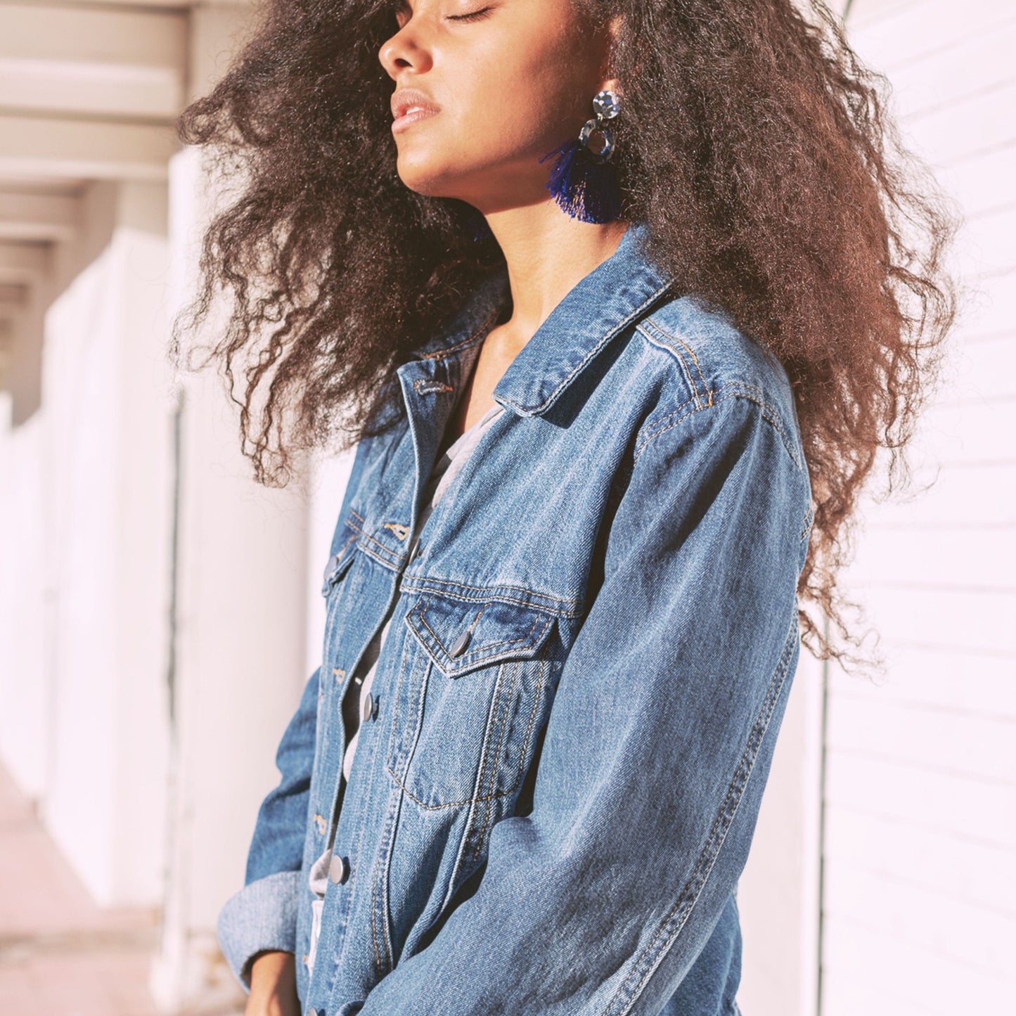 Jeremiah 29:11 Denim Jacket