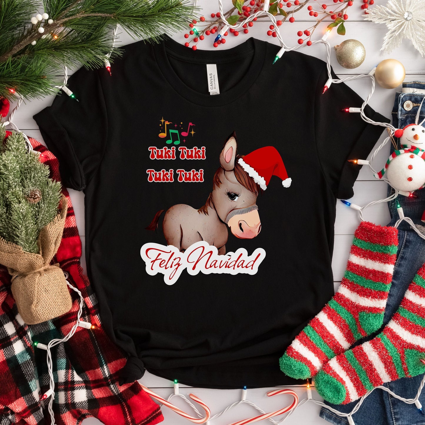 Feliz Navidad T-Shirt, Mexican christmas, Spanish Merry Christmas T-Shirt, Feliz Navidad 2024 Shirt, Merry Christmas 2024, Latin Christmas