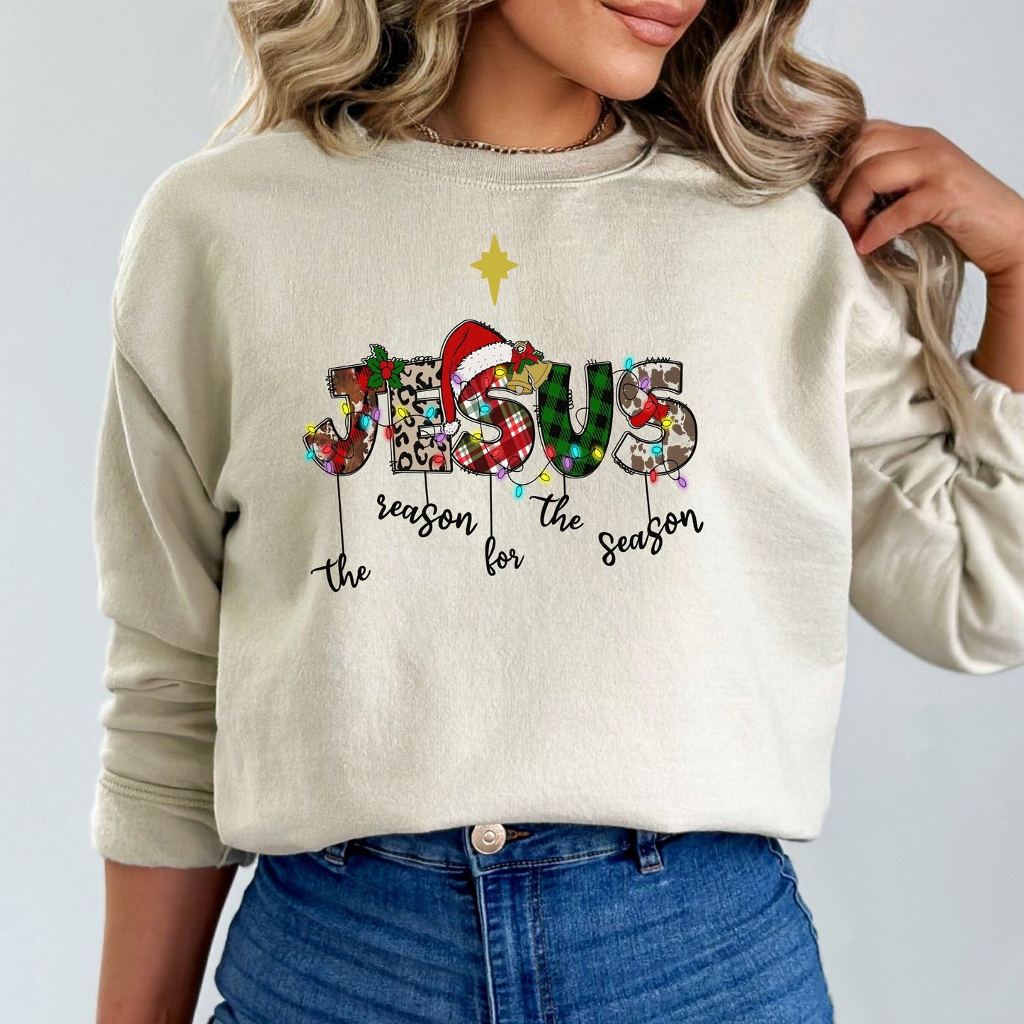 Christian Christmas Sweatshirt, Jesus Christmas, Jesus birth, Jesus is the reason, true story shirt, Jesus sweatshirt, Christmas Jesus Shirt