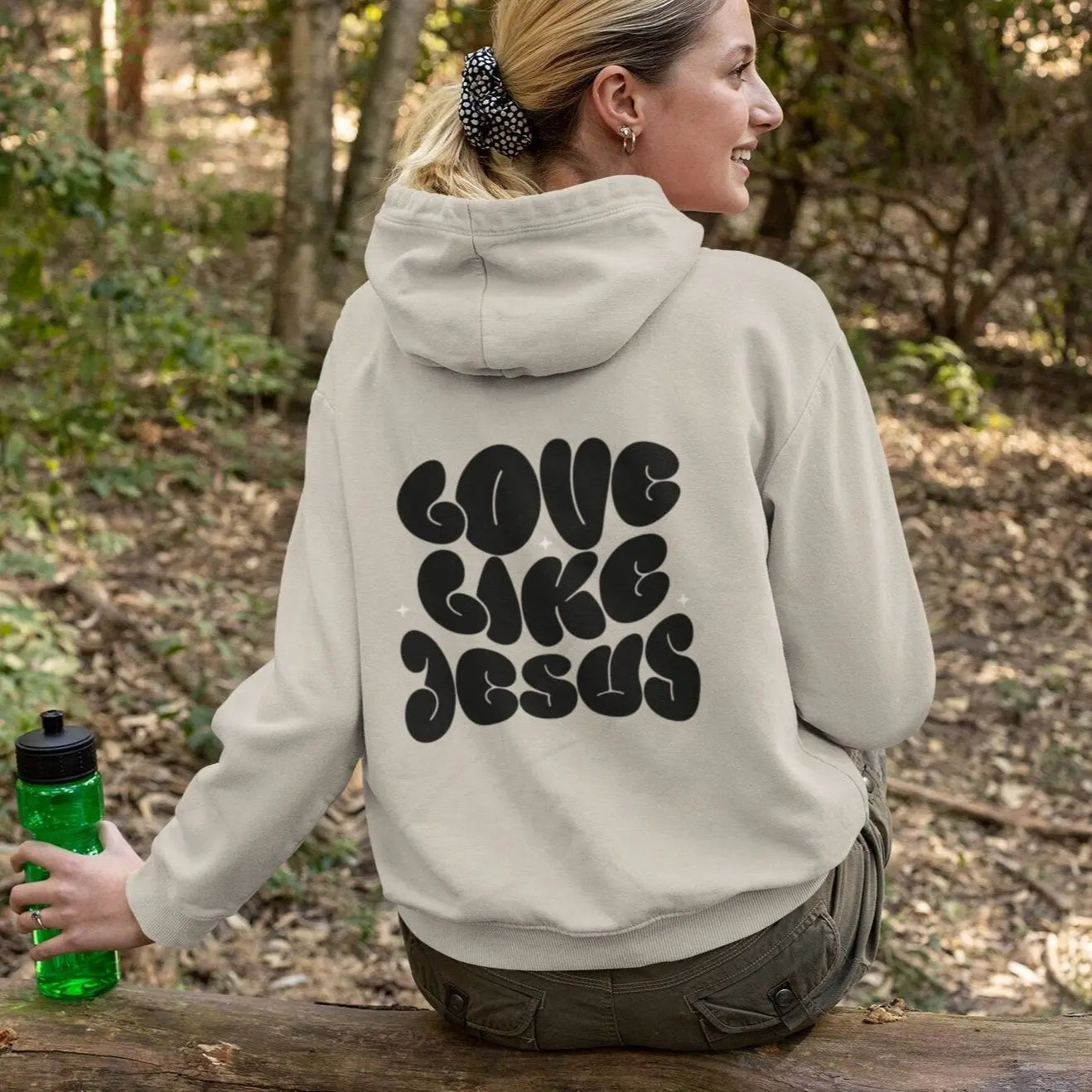 Love Like Jesus Hoodie, Bible Verse Hoodie, boho christian shirt, Gift For Christian, Faith Based Hoodie, Love Like Jesus Sweatshirt
