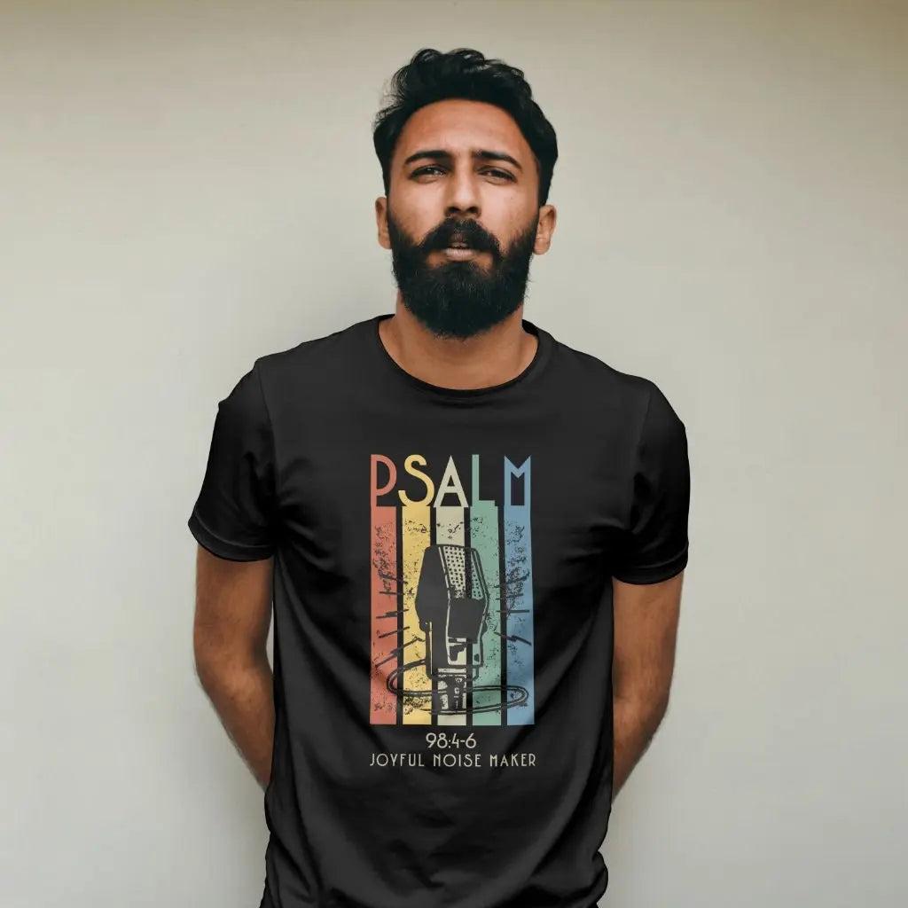 Joyful Noise Tee, worship leader gift, christian apparel, worship leader shirt, trendy christian tee, made to worship, faith based tee