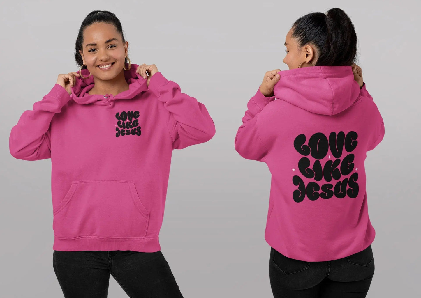 Love Like Jesus Hoodie, Bible Verse Hoodie, boho christian shirt, Gift For Christian, Faith Based Hoodie, Love Like Jesus Sweatshirt