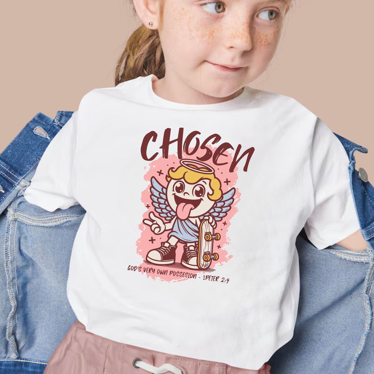 Christian Shirts for Kids, 1Peter 2:9 Christian Shirt, Kids Bible verse shirt, Christian Youth gift, Kids Christian Tee, kids Jesus Tshirt