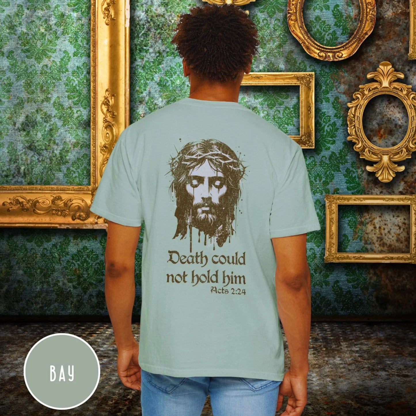 Trendy Christian Easter Shirt, Jesus Vintage 90s Graphic Tee, Mens Jesus T-Shirt, Bible verse shirt, Mens Christian comfort colors shirt