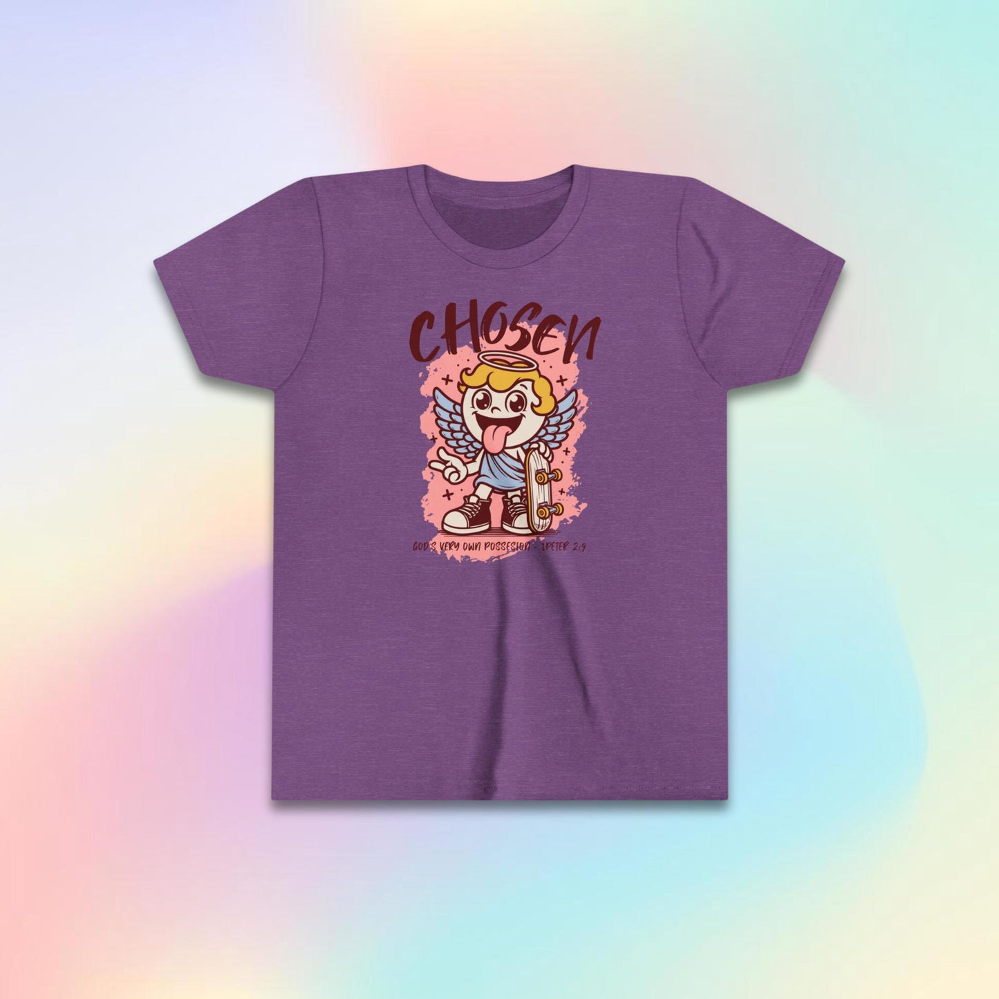 Christian Shirts for Kids, 1Peter 2:9 Christian Shirt, Kids Bible verse shirt, Christian Youth gift, Kids Christian Tee, kids Jesus Tshirt
