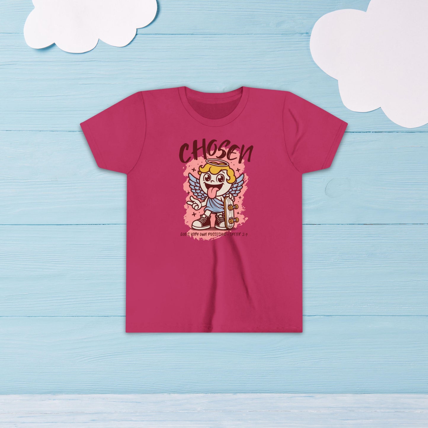 Christian Shirts for Kids, 1Peter 2:9 Christian Shirt, Kids Bible verse shirt, Christian Youth gift, Kids Christian Tee, kids Jesus Tshirt