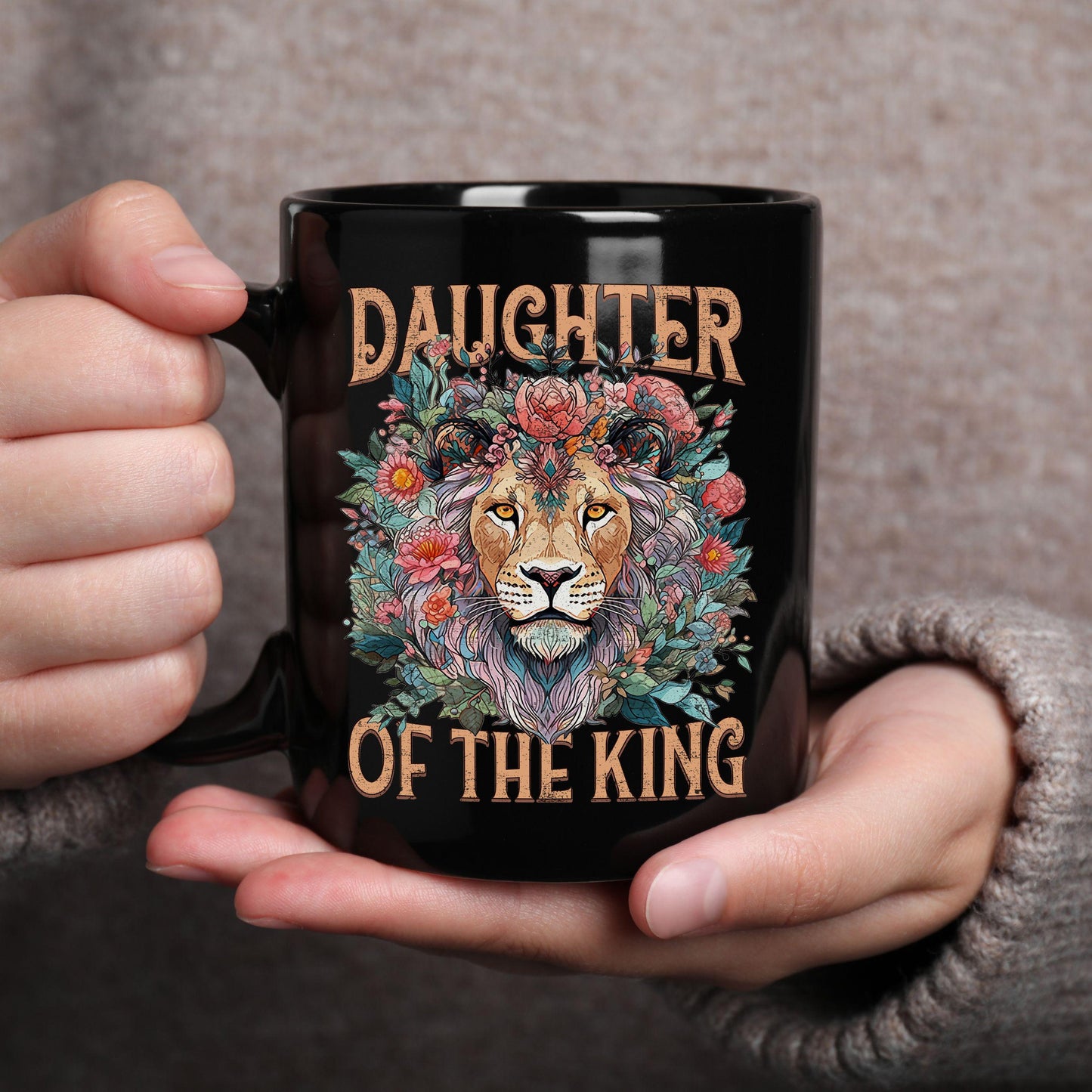 Daughter of the King Mug, christian christmas gifts, Christian Mug, Bible Verse Mug, Jesus Coffee Mug, Bible Study Gift, scripture mug