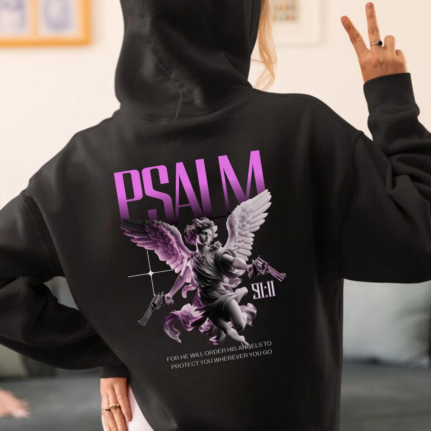 Psalm Angel Hoodie