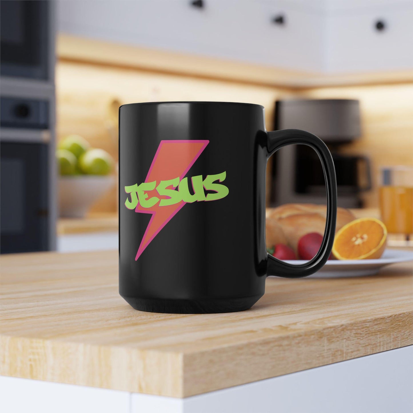 Black Christian Mug, Jesus Coffee Mug, Christian Christmas gift, Bible verse mug, Scripture Coffee Mug, Christian Gifts for Women