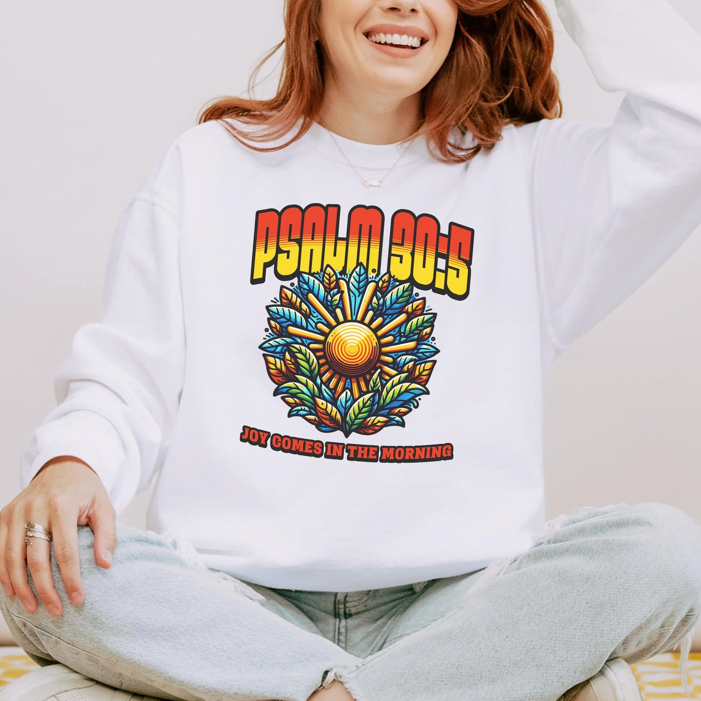 Psalm Sweatshirt, Trendy Christian Sweatshirt, Church Merch, Women Christian Gifts, Aesthetic Women's Faith Apparel, Bible Verse Hoodie