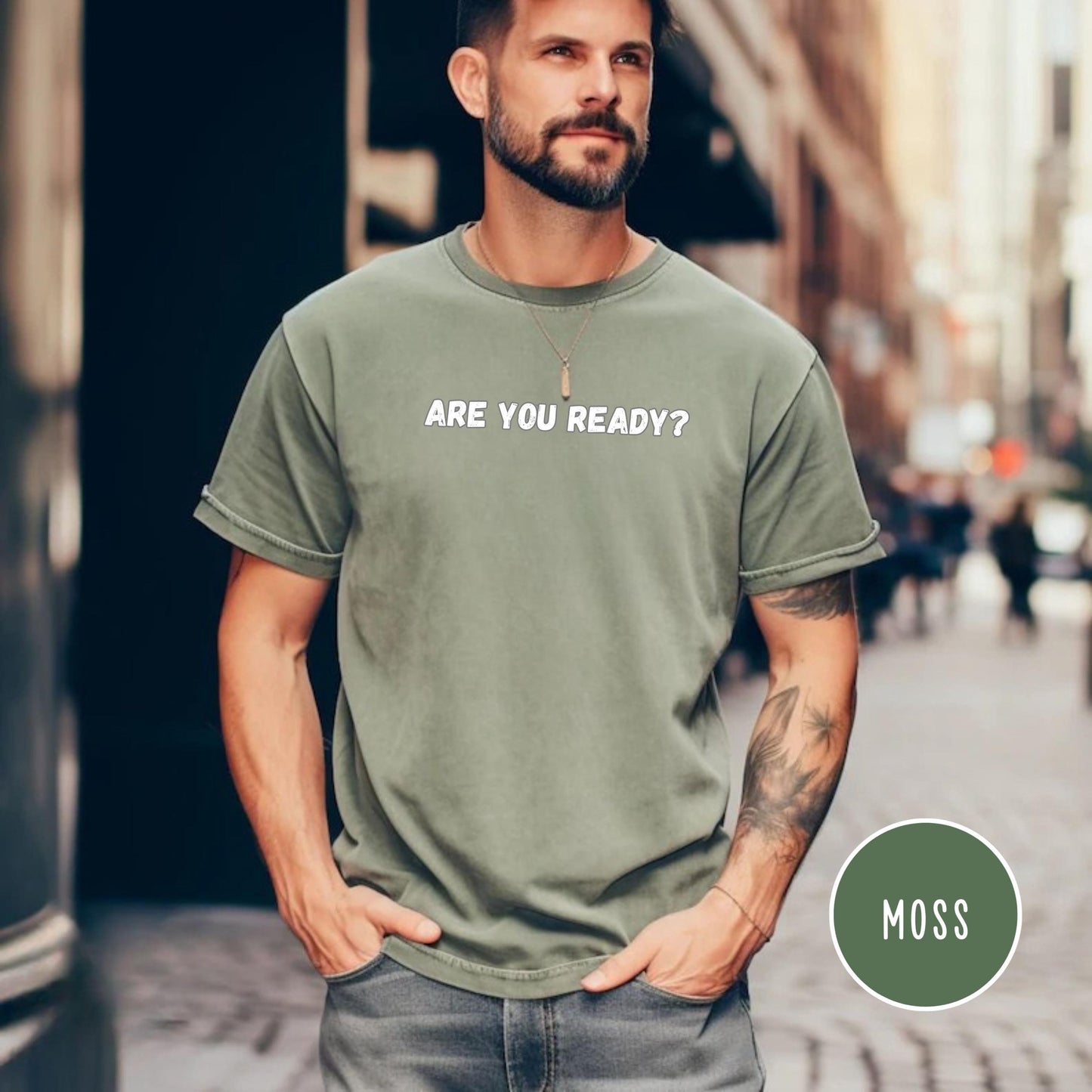 Mens christian tee shirt, Christian Comfort Colors Men's T-shirt, cool christian tee, Mens Christian Gift, Trendy Christian apparel