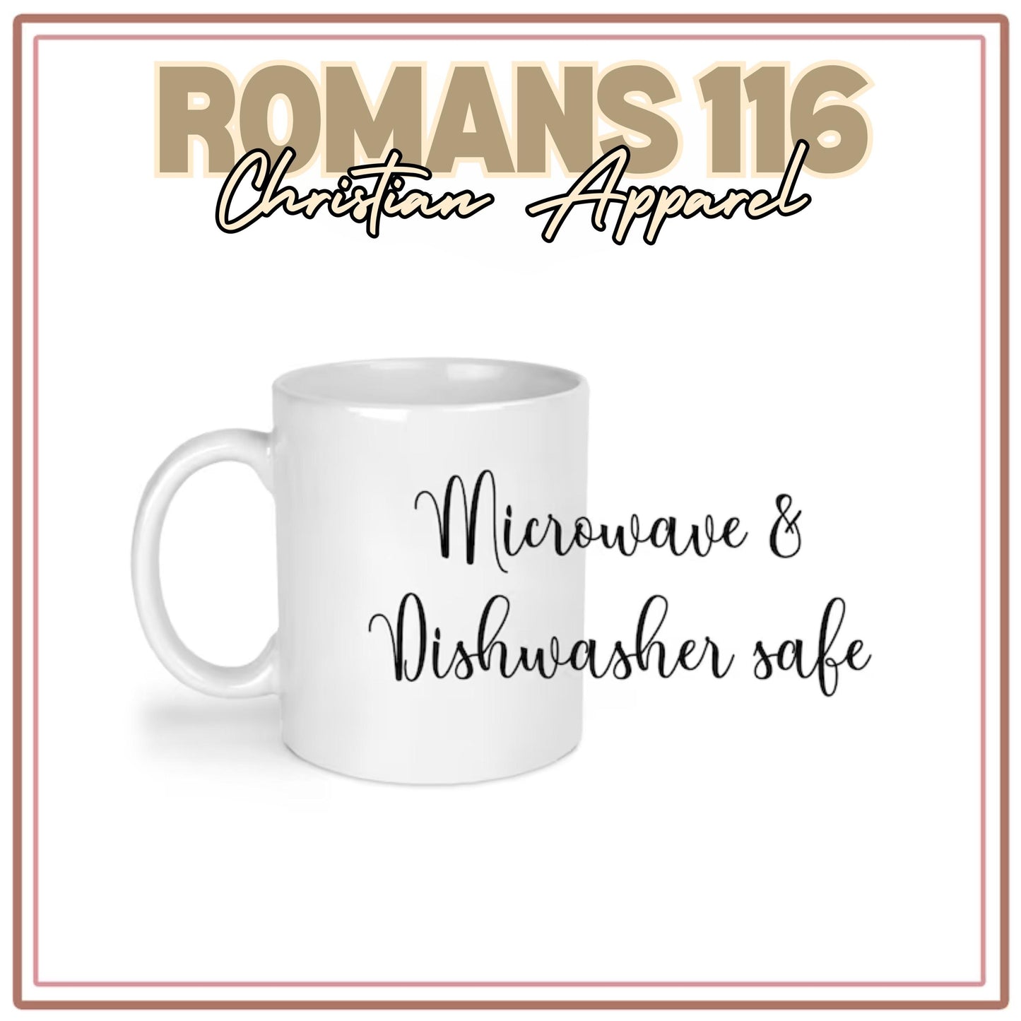 Faithful Living Religious Accent Coffee Mug, Christian Gift, Inspirational Prayer Cup, Religious Kitchen Decor, Pray Without Ceasing Mug,