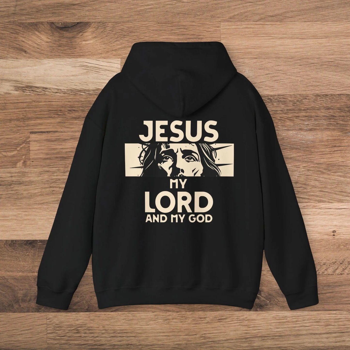 Jesus is Lord Hoodie, Christian Bible Verse Hoodie, Men's Christian hoodie, Religious Graphic Hoodie, Christian dad gift, Faith Gift for Men