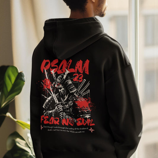 Christian Samurai Mens Hoodie, Mens Heavy Blend Sweatshirt, Religious Samurai Jacket, Christian Clothing, Samurai Gift