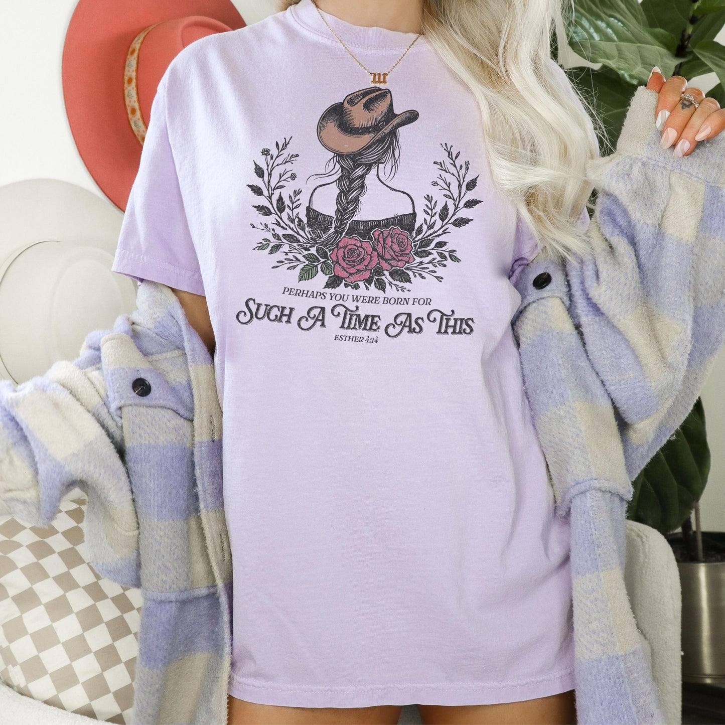 Christian Comfort Colors Such a Time as This T-Shirt, Esther 4:14 Tee, Religious Apparel, Graphic Tee