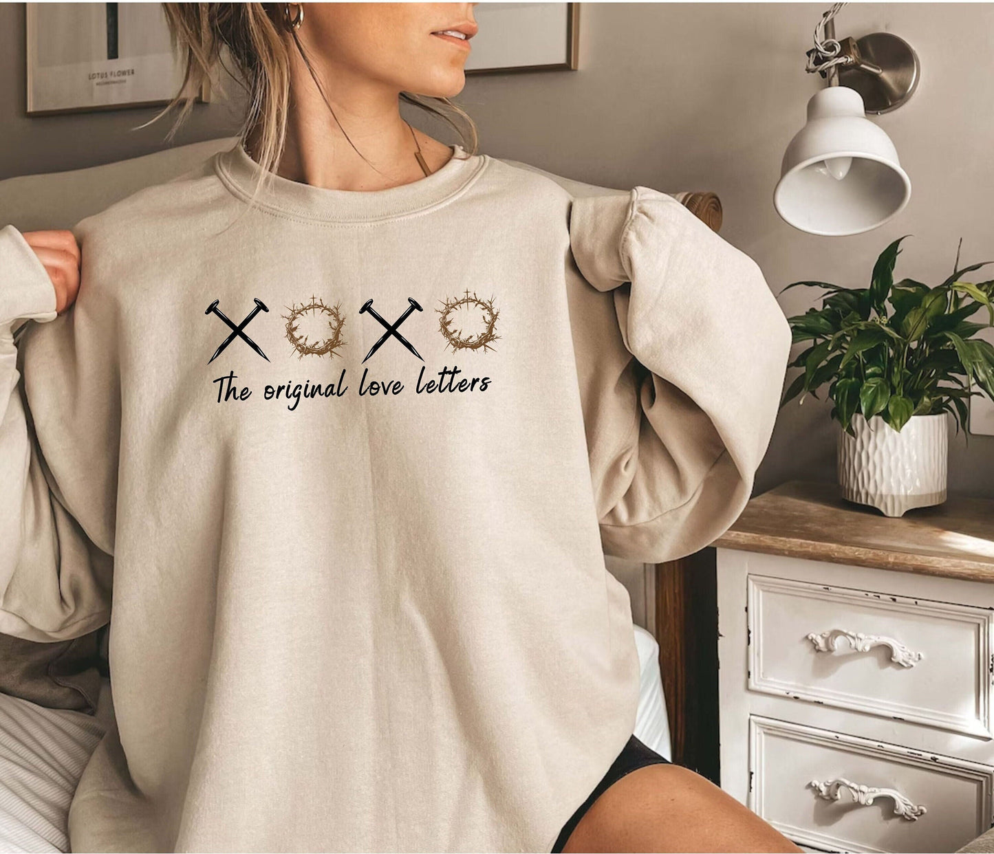 Jesus Easter sweatshirt, womens christian hoodie, Christian crewneck, He Is Risen Easter Shirt, Easter Gift, Jesus crewneck, Church clothes