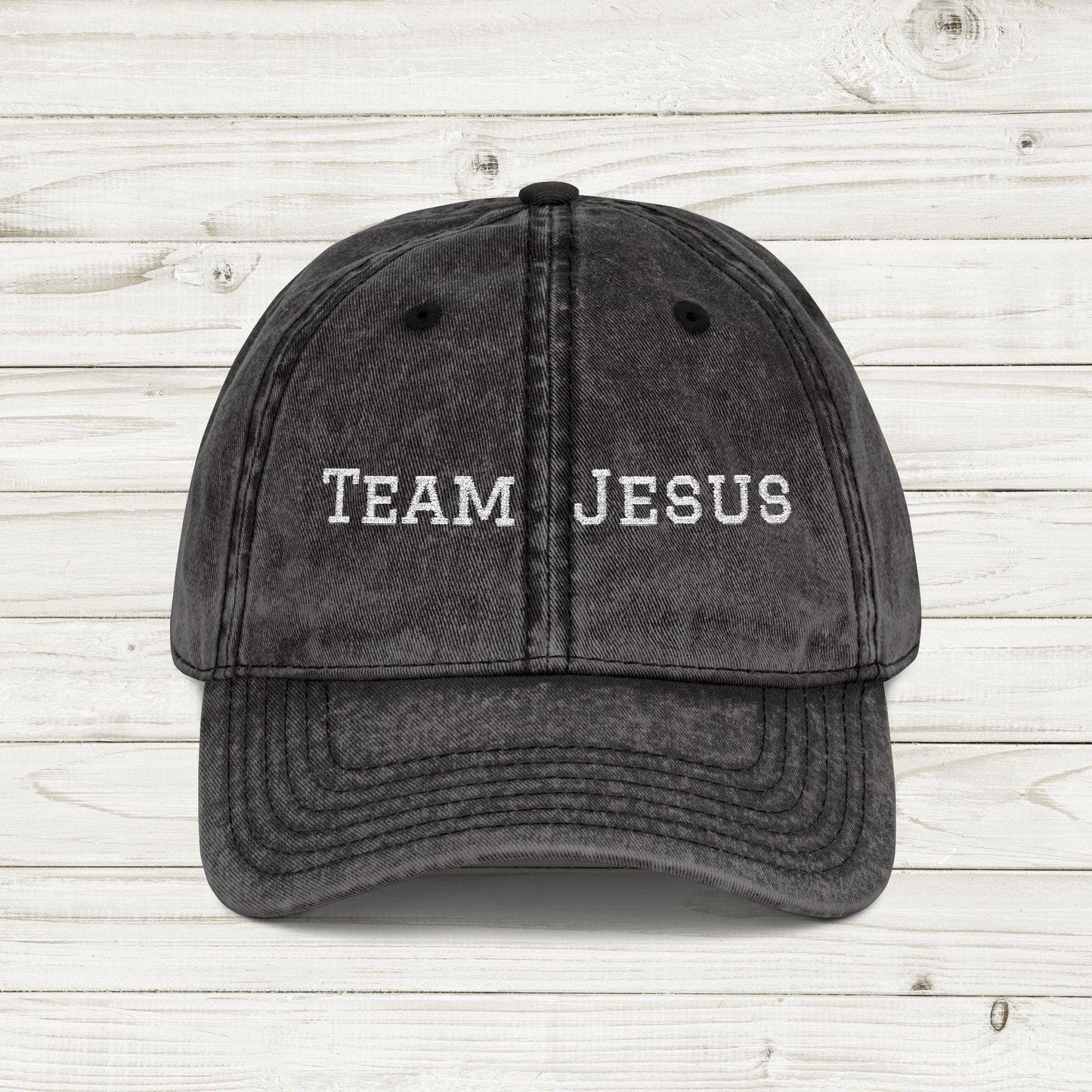 Embroidered Christian hat, Team Jesus Apparel, Vintage Team Jesus Cap, Faith-Based Hat, Christian Apparel, Gift for Believers, Christian cap