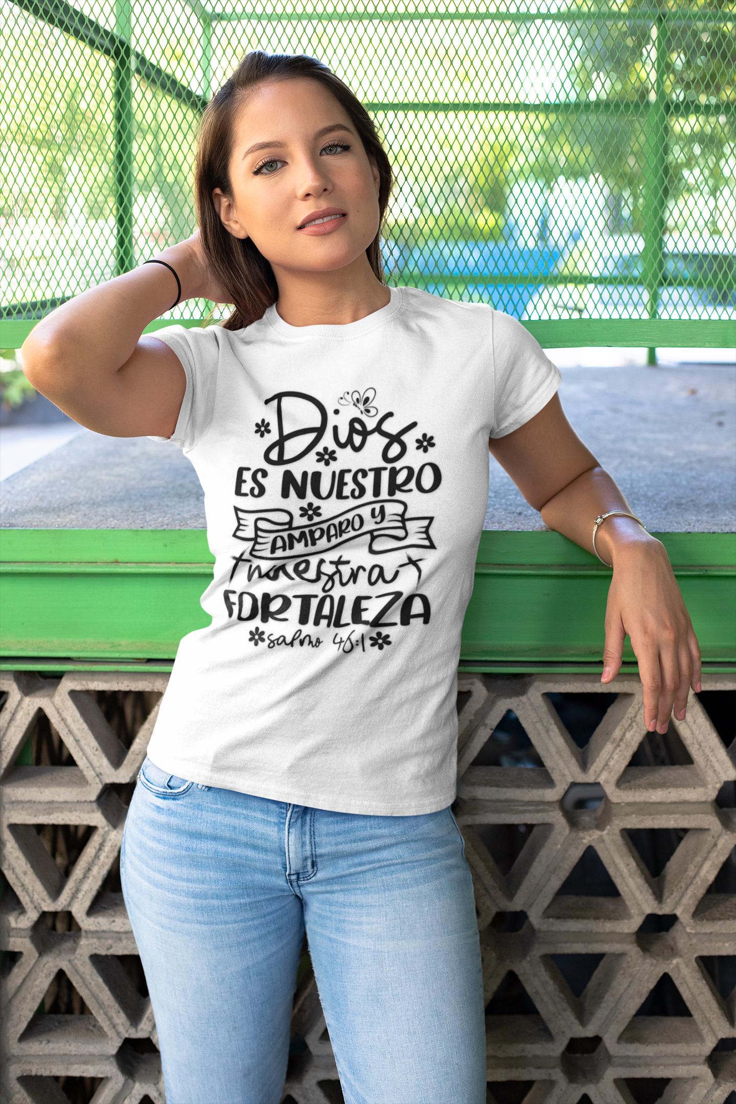 Spanish Christian Tee Shirt, Latin Christian T-Shirt, Spanish Faith gift, Spanish Christian Apparel, Hispanic church tee, Latin mom gift