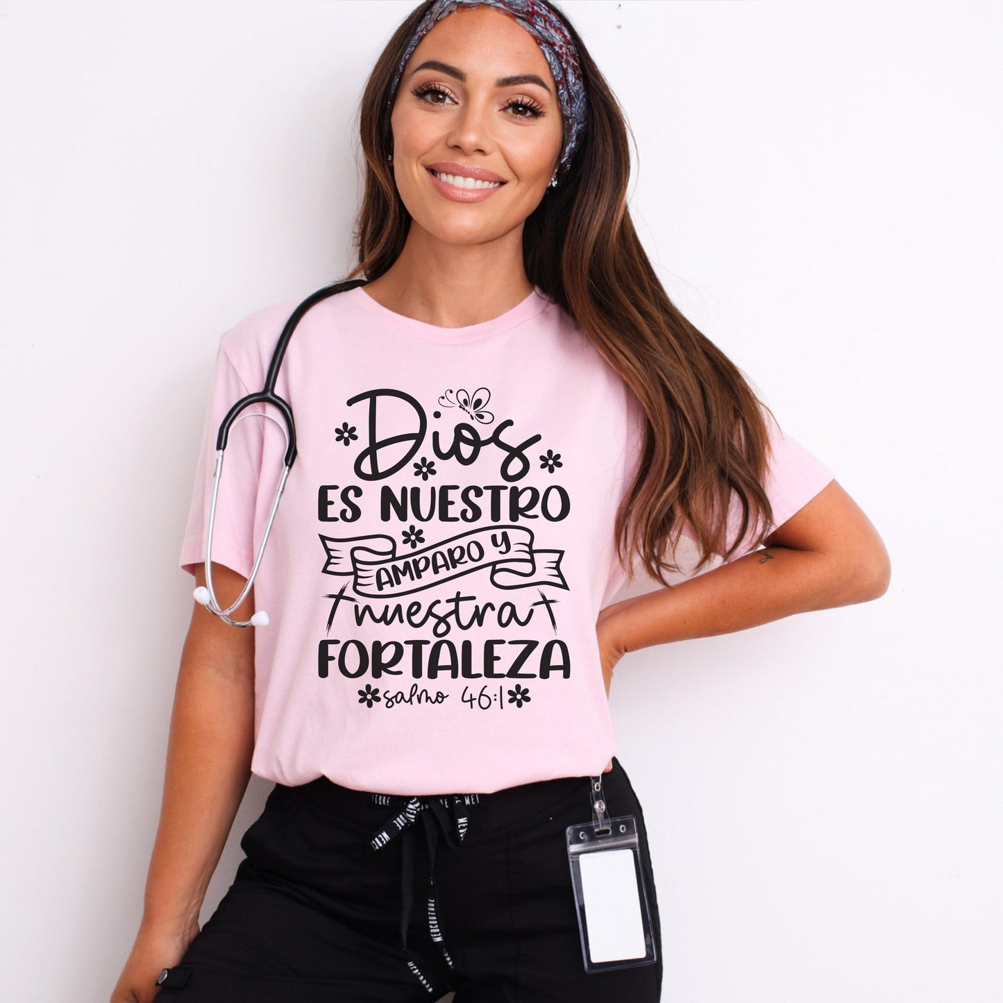 Spanish Christian Tee Shirt, Latin Christian T-Shirt, Spanish Faith gift, Spanish Christian Apparel, Hispanic church tee, Latin mom gift