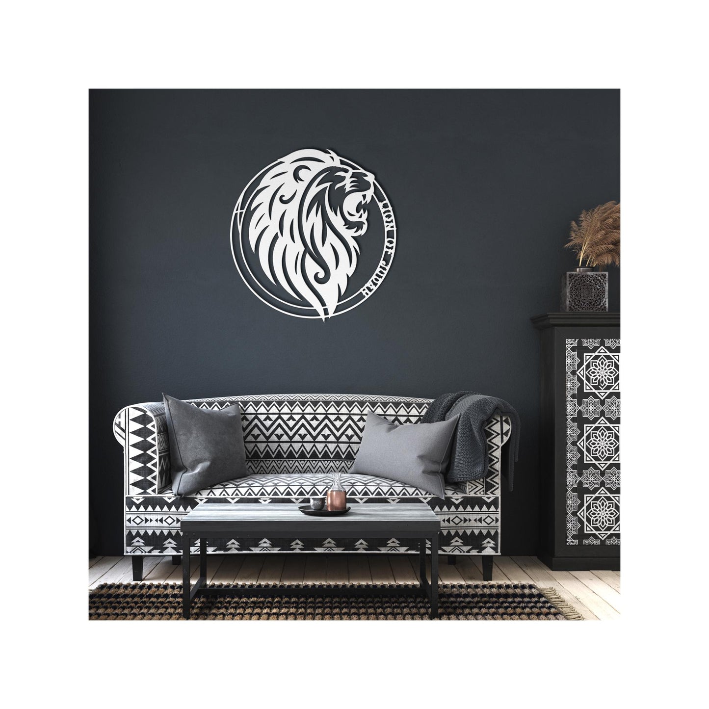 Lion of Judah Metal Art, Christian wall art, Christian Home Decor, Godly Art, Bible Inspired art, Christian wall decor, christian artwork