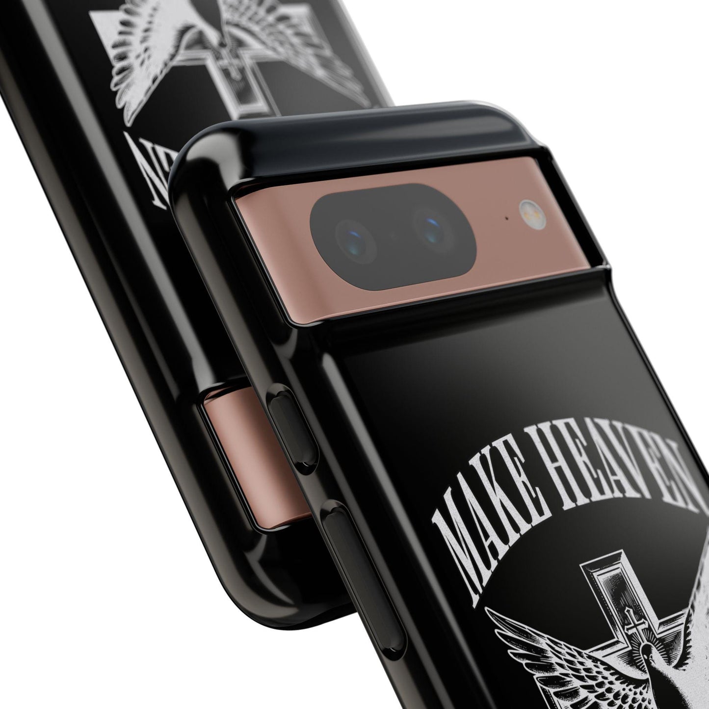 Christian Smartphone Tough Case – Bible Verse Phone Cover – Faith Based Protective Case – Scripture iPhone Samsung Gift for Men Women